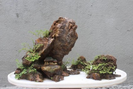 Hòn non bộ mini - mẫu tham khảo 16