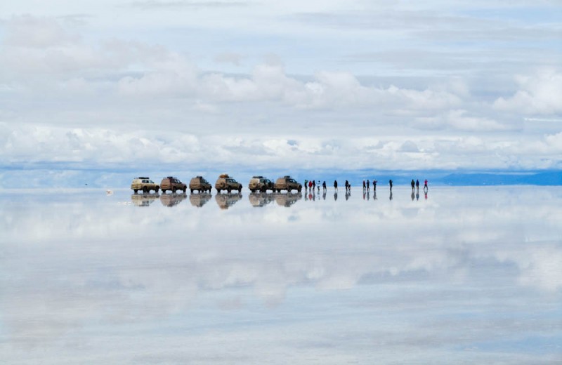 Cánh đồng muối tuyệt đẹp Salar de Uyuni ở Bolivia