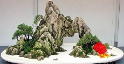 Hòn non bộ mini - mẫu tham khảo 35